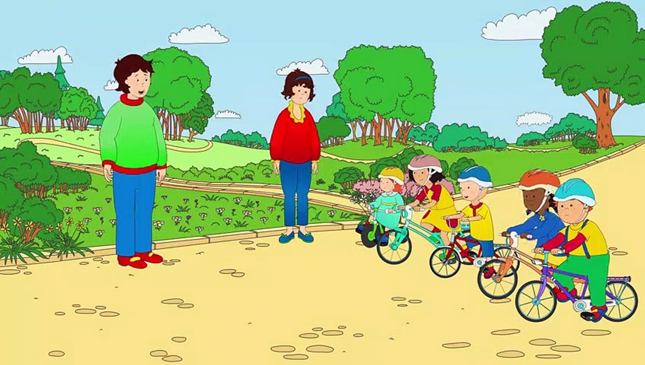 Caillou et L'accident de Skateboard | Caillou e...
