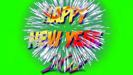 Happy New year 2020 Green Screen video Effects