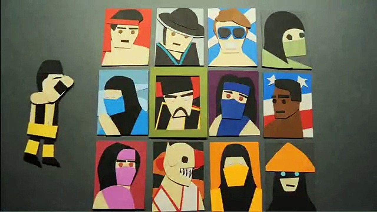 Mortal Kombat 2 Paperalities