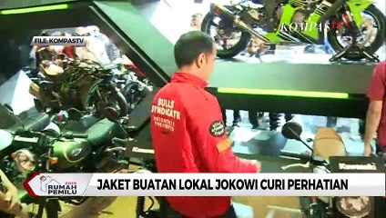 Jaket Karya Lokal yang Dipakai Presiden Jokowi, Jadi Perhatian Netizen