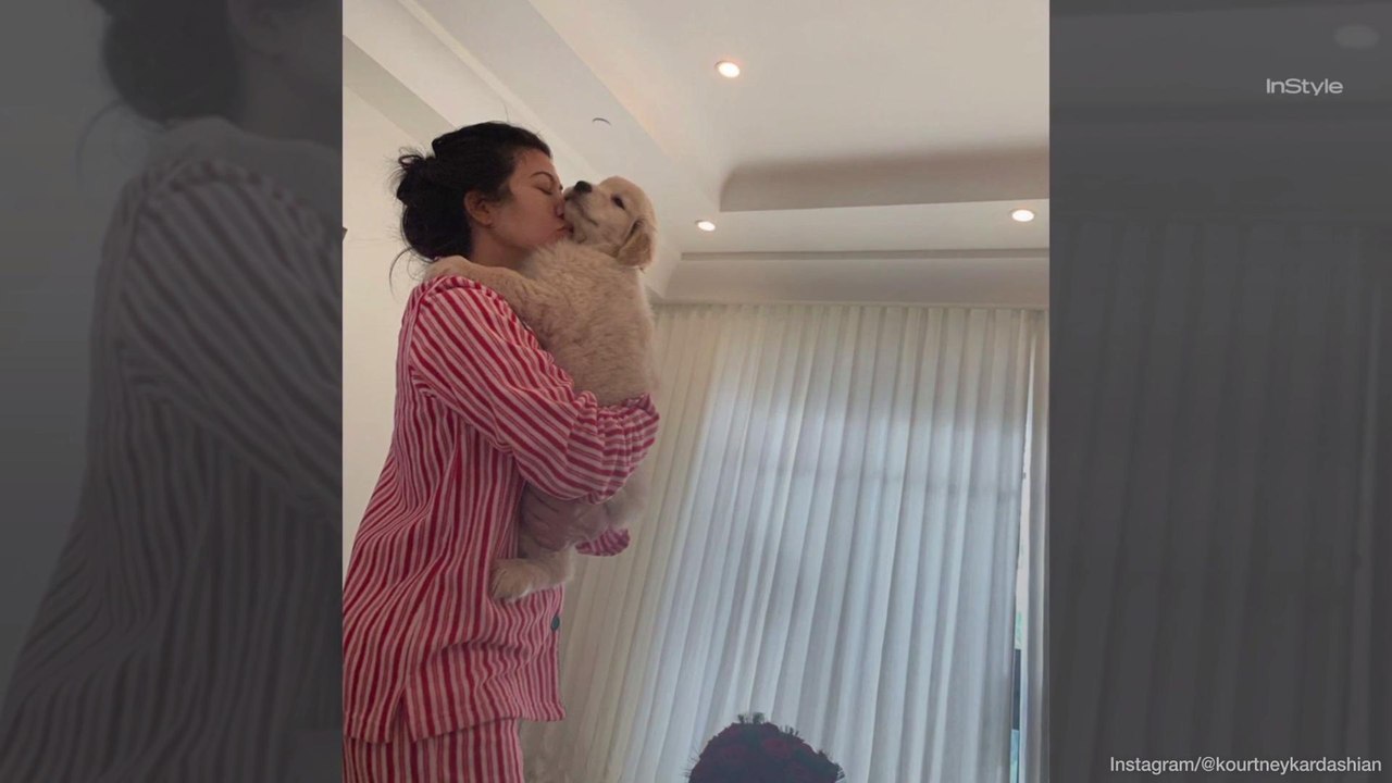 Kourtney Kardashian Is Crowdsourcing Dog Names Now, Too