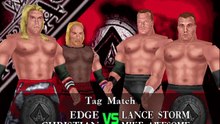 WWF Invasion No Mercy Mod Matches Edge & Christian vs Team Canada