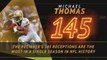 Fantasy Hot or Not - Thomas sets NFL record