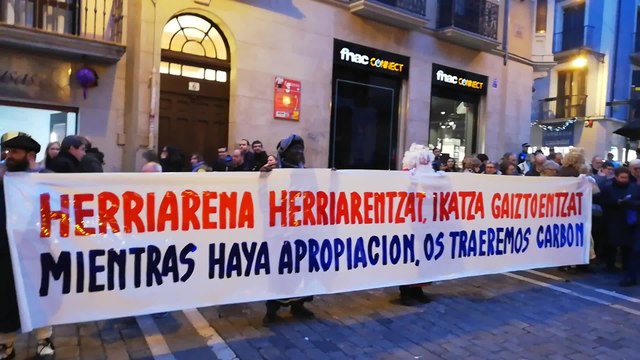 Protesta por la inmatriculación de bienes por parte de la Iglesia