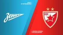 Zenit St Petersburg - Crvena Zvezda mts Belgrade Highlights | Turkish Airlines EuroLeague, RS Round 16