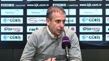 Beşiktaş-Gençlerbirliği maçının ardından - Abdullah Avcı (2)