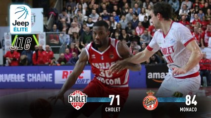 Jeep® ÉLITE : Cholet vs Monaco (J16)