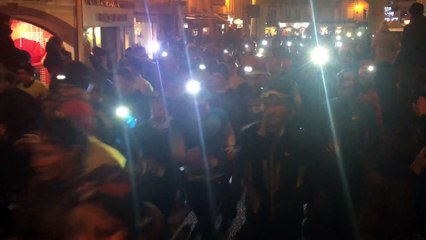 Trail - L'impressionnant départ de la  "14-18" à Remiremont