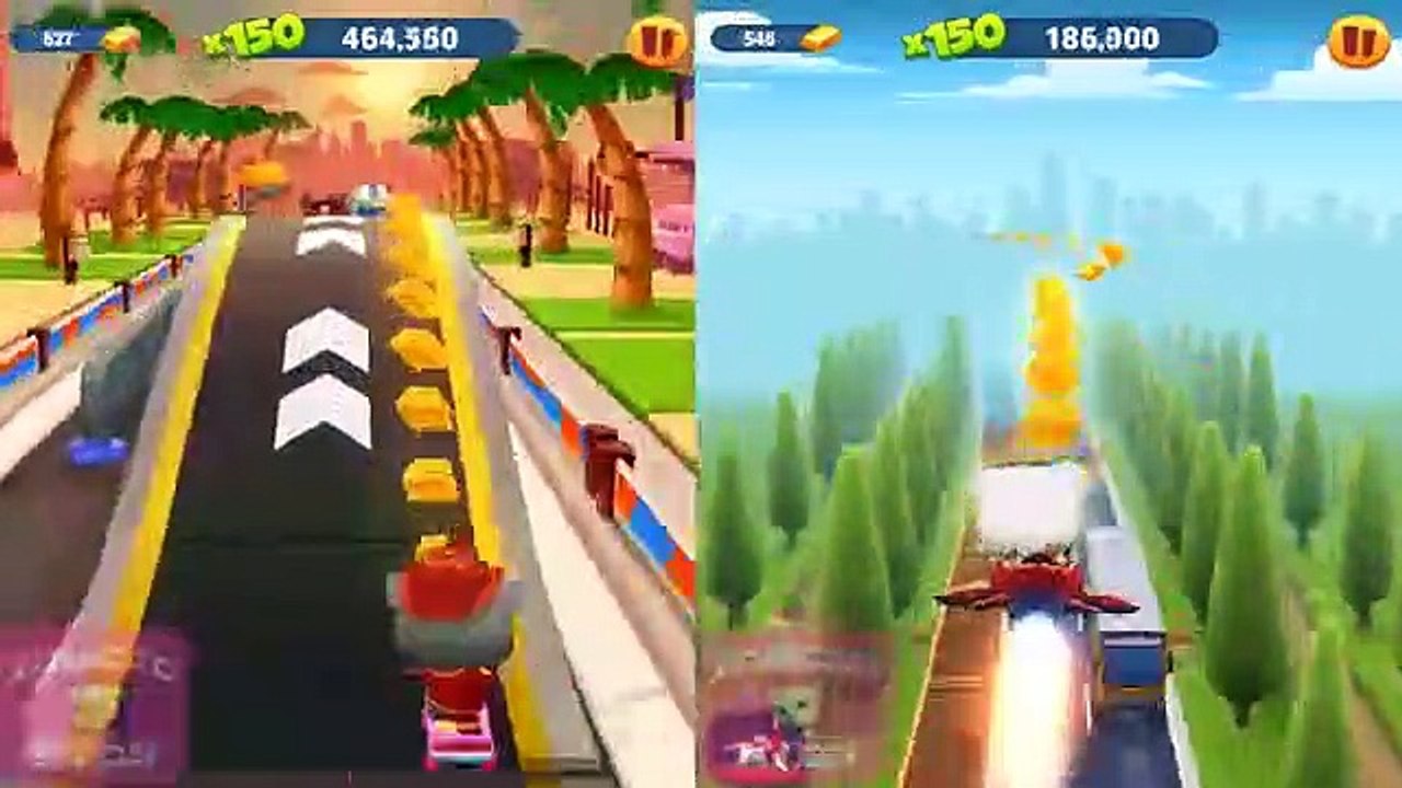 RUN- RUN- RUN- TALKING TOM GOLD RUN NEW FIREMAN TOM VS VALKYRIE ANGELA