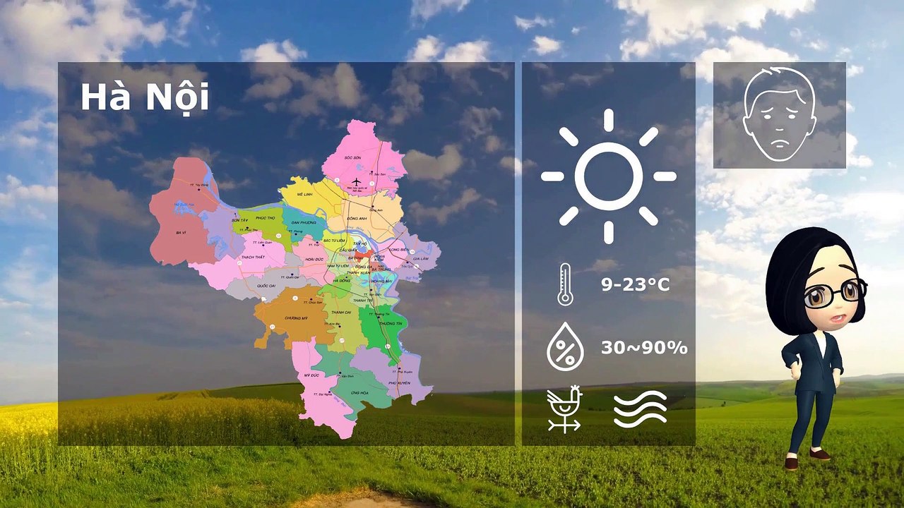 28/12/2019 Vietnam weather forecast