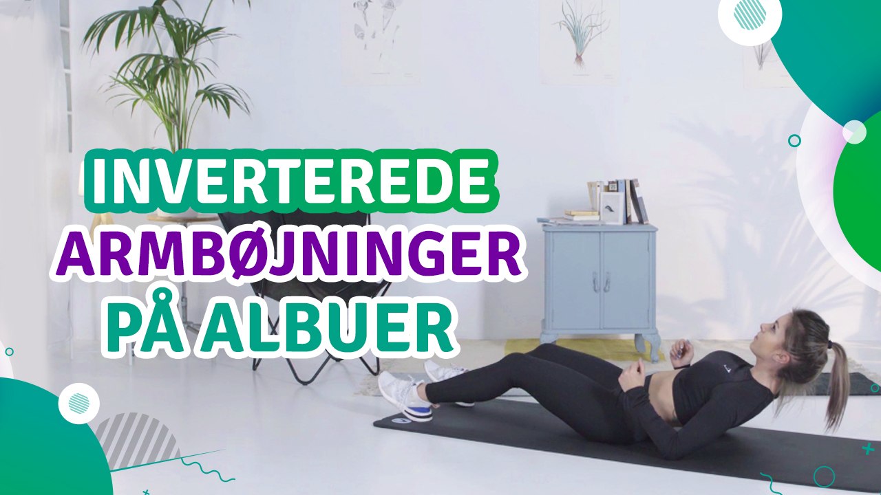 Inverterede armbøjninger på albuer - Fit Og Frisk