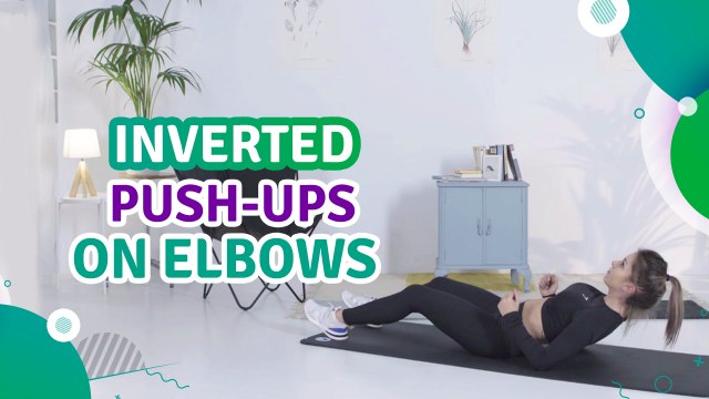 Inverted push-ups on elbows - Fit People