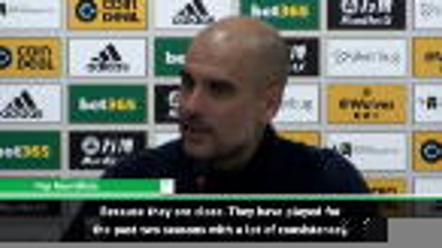 Wolves in the pack chasing Champions League places - Pep