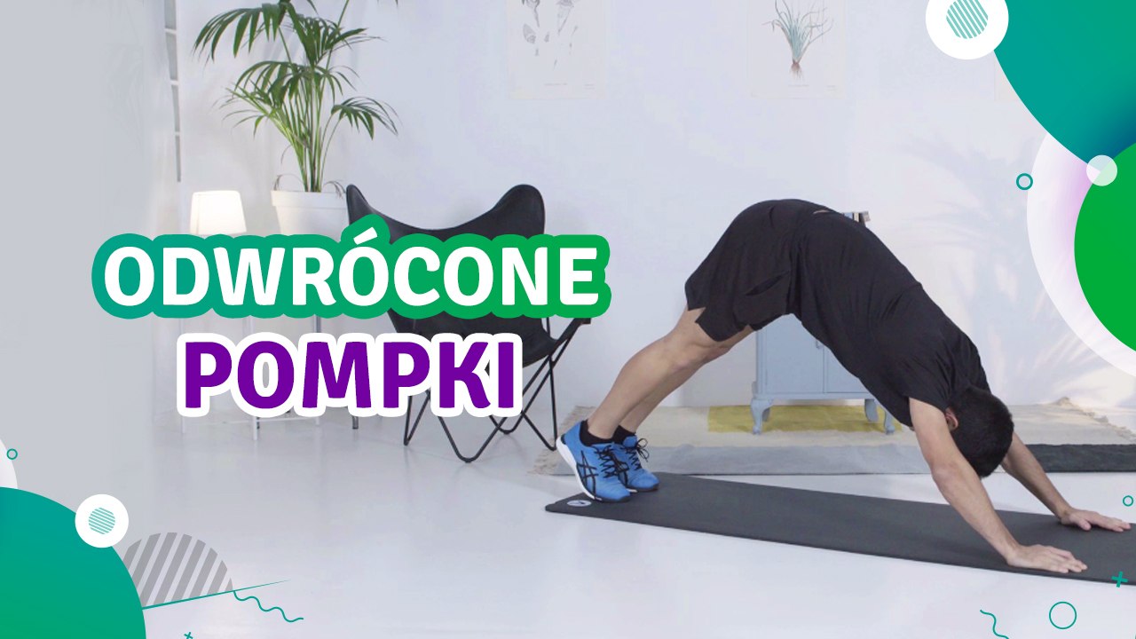 Odwrócone pompki - Jesteś Fit
