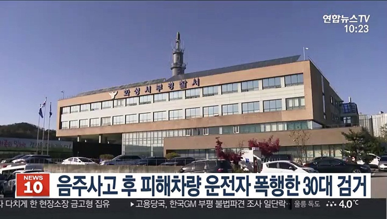 음주사고 후 피해차량 운전자 폭행한 30대 검거