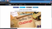 Gimmemore Easy English Spelling Bee! Quiz Answers 40 Questions Score 100% (1) Video QuizSolutions