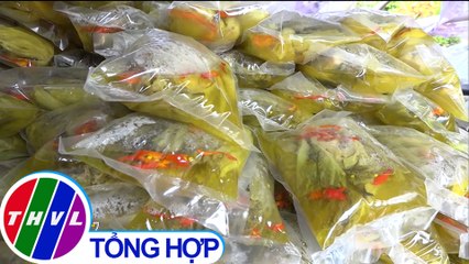 Làng nghề làm dưa cải ở Hồng Ngự, Đồng Tháp vào vụ Tết