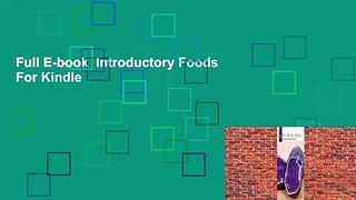 Full E-book  Introductory Foods  For Kindle