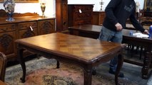 How to apply beeswax furniture polish to antique furniture to restore lustre - Moonee Ponds Antiques