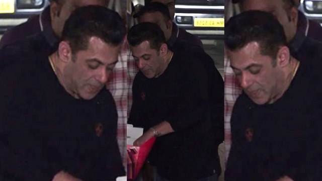 Salman Khan meets Arpita Sharma's daughter at hospital; Watch video | FilmiBeat