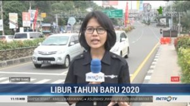 Arus Lalin di Simpang Gadog Terpantau Ramai Lancar