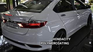 hondacity polycoating/hondacity polymer coating/car looking beuty
