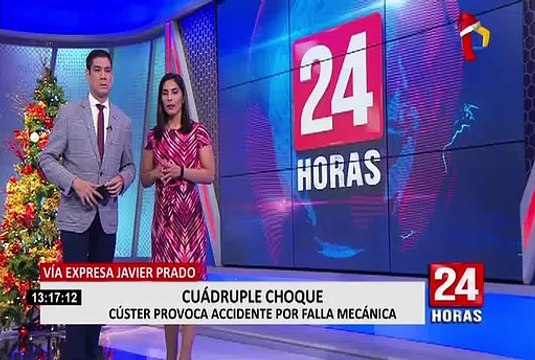 Av. Javier Prado: cúster que provocó choque múltiple presenta casi 90 mil soles en papeletas impagas