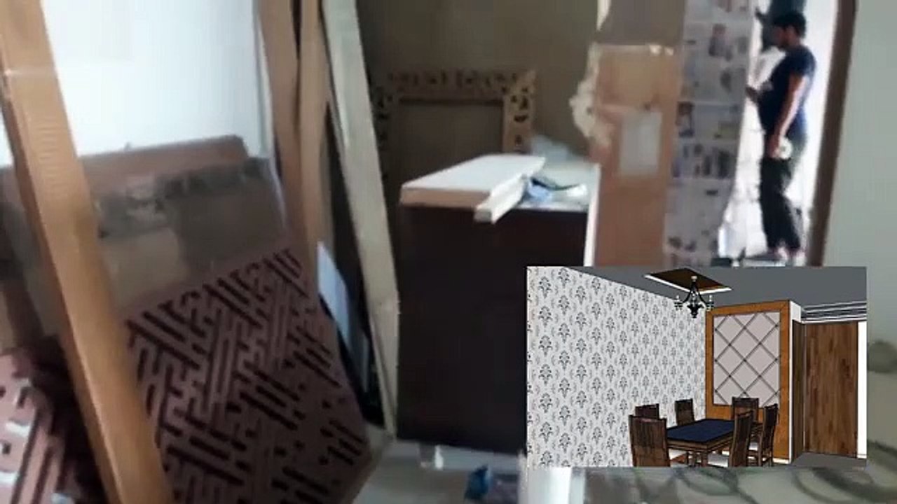 2bhk flat interiors Mumbai India I 2bhk इंटीरियर डिज़ाइन साइट I Site Update I Ask Iosis Hindi