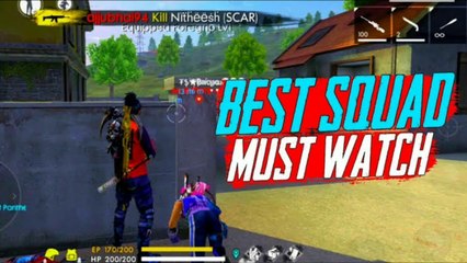 Squad Match || Must Watch || Garena Free Fire || Punjabi Gamers