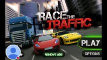 Race the Traffic Stream in Night Mode ll Race The Traffic Game Play