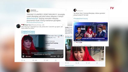 Tangkap Dewi Tanjung Trending Terkait Novel