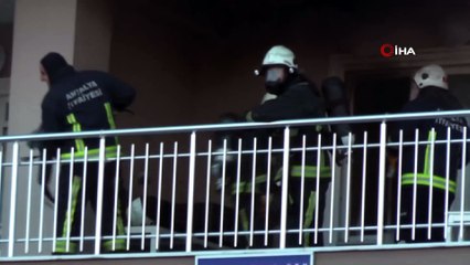 Antalya’da müftülük binasında çıkan yangın korkuttu