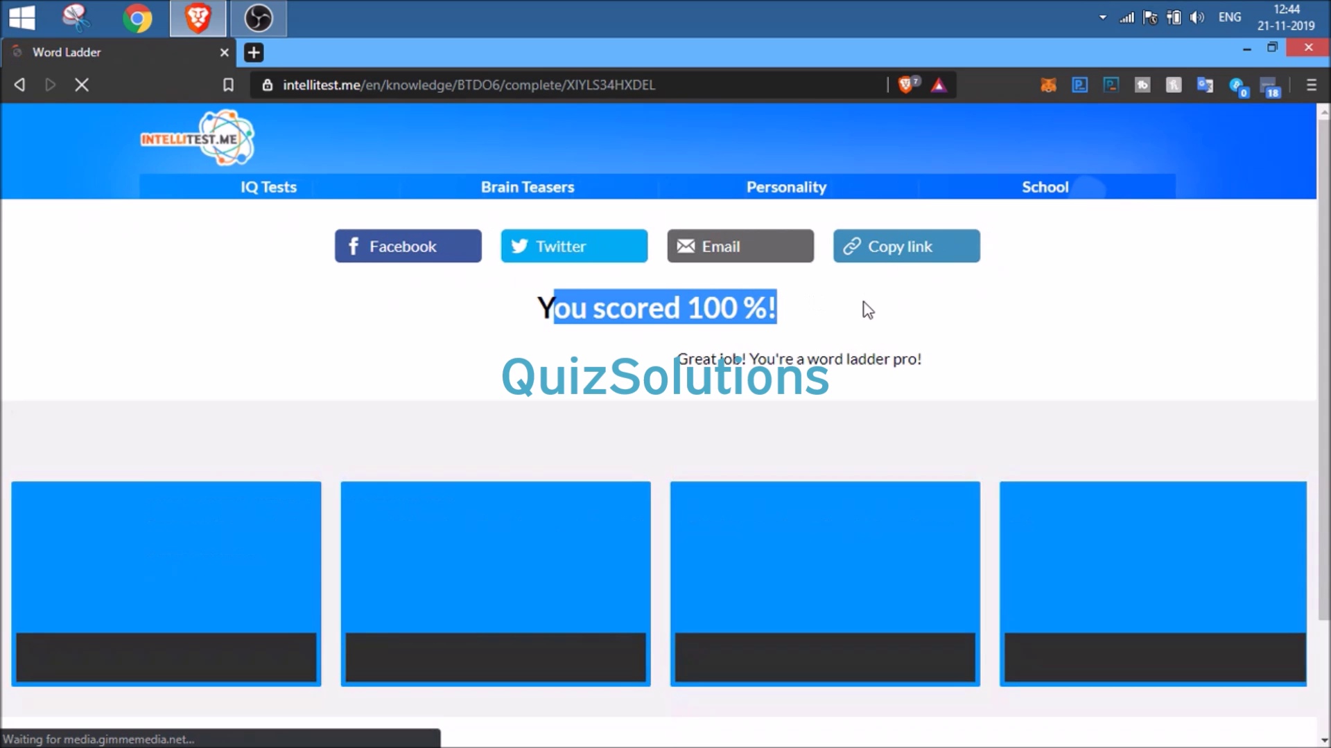 Intellitest.me Answers