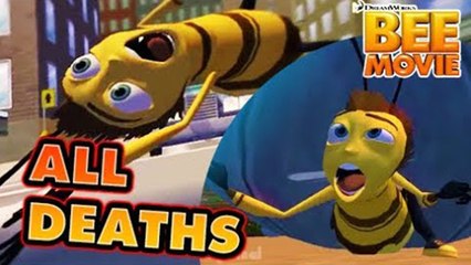 The Bee Movie Game All Deaths  Fail Cutscenes & Game Over (PS2, PC, Wii, X360)