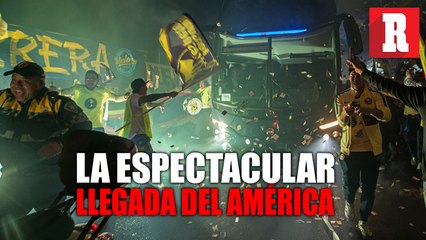 Así recibieron los aficionados al América en el Estadio Azteca