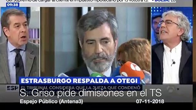 Si esto pasa en empresa o en política pedimos dimisiones... ¿por qué no se las pedimos a los jueces?”