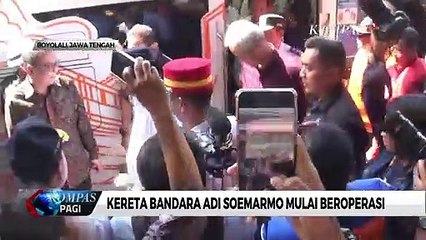 Resmi Beroperasi, Tarif Kereta Bandara Adi Soemarmo Gratis Sampai Februari 2020