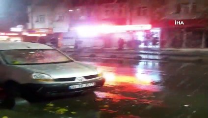 İstanbul'da lapa lapa kar yağdı