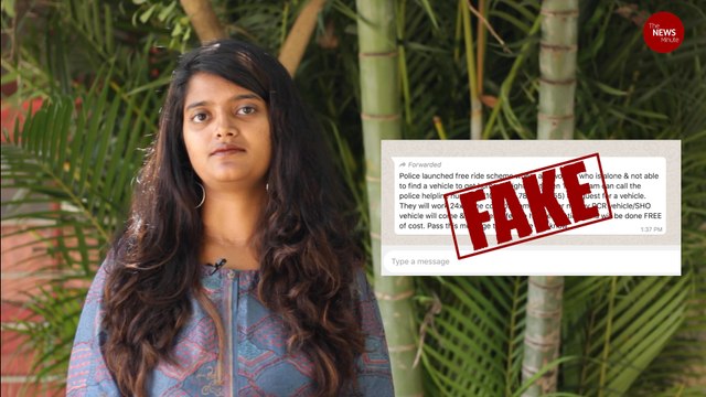 TNM fact check: Viral message that Bengaluru cops are giving free late night rides to women is fake
