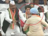 Man breaches Priyanka Gandhi Vadra's Security at Congress Foundation Day Event in Lucknow