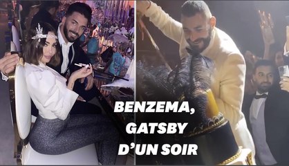Karim Benzema se prend pour "Gatsby le magnifique" pour son anniversaire
