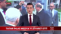 KKTC Başbakanı Tatar İhlas Medya'yı Ziyaret Etti