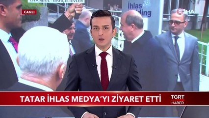 KKTC Başbakanı Tatar İhlas Medya'yı Ziyaret Etti