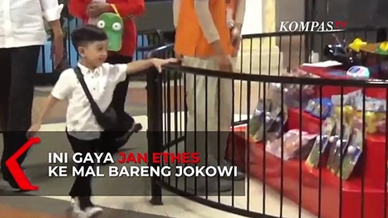 Ini Gaya Jan Ethes ke Mal Bareng Jokowi
