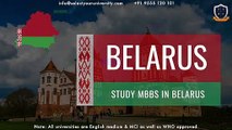 Study MBBS in Belarus - Low fees, Direct Admission for Indian Students