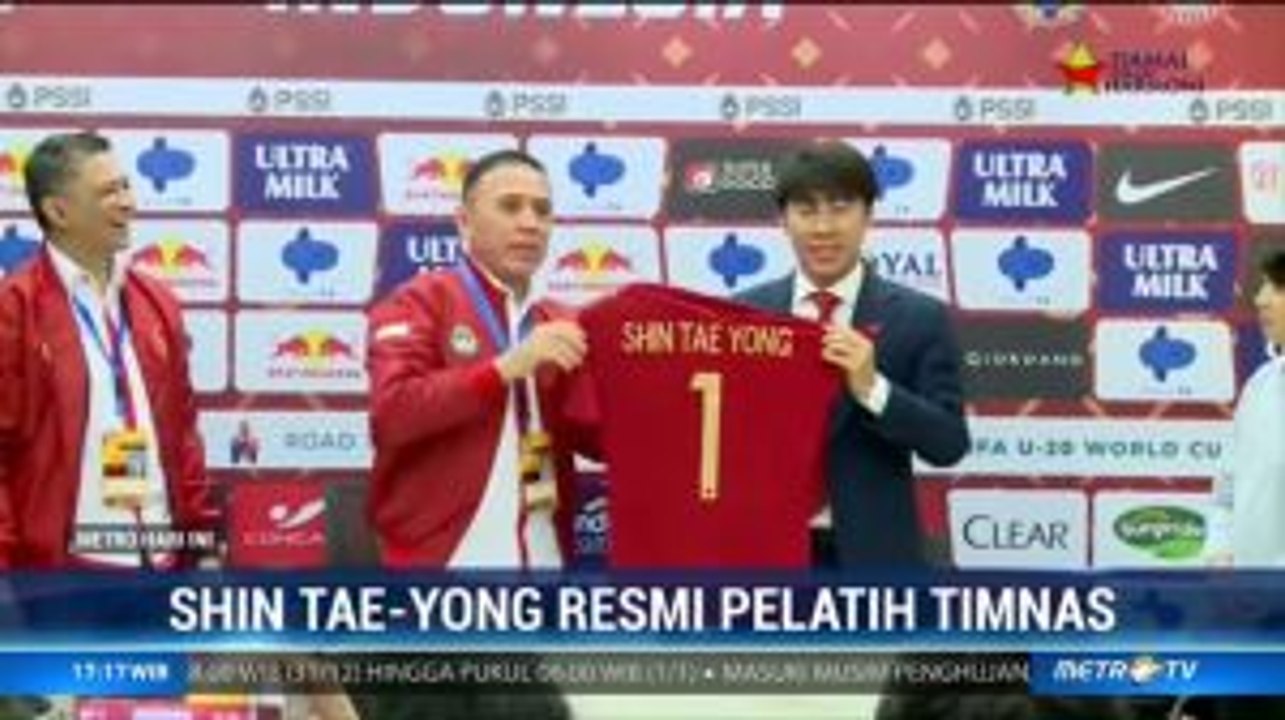 Shin Tae-yong Resmi Jadi Pelatih Timnas Indonesia