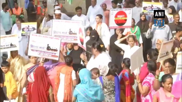 Congress takes out protest rally against CAA, NRC in Mumbai