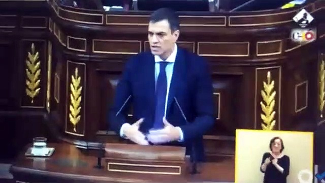 Cuando Sánchez daba lecciones de ética en la moción a Rajoy: “Hay países donde se dimite por plagiar tesis”