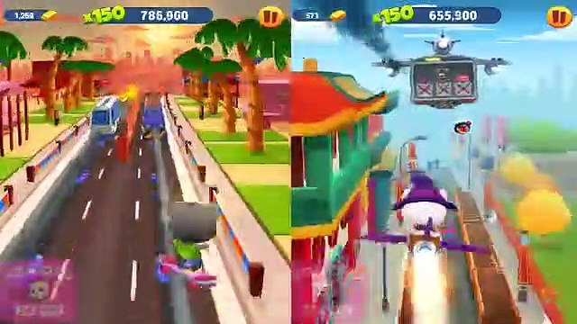 RUN- RUN- RUN- TALKING TOM GOLD RUN NEW CHINA WORLD TALKING TOM VS WITCH ANGELA