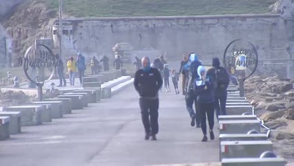 La AEMET activa la alerta naranja por viento en el Estrecho